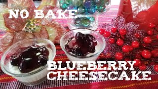 BLUEBERRY CHEESECAKE  NO BAKE [upl. by Navarro]