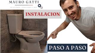 Como instalar INODORO o RETRETE paso a paso Todos los TIPS necesarios para una instalación perfecta [upl. by Aivalf301]