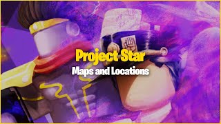 All locations in Project Star Literally everything you need to know [upl. by Rebna588]