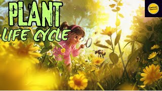 Plant Life Cycle Education cartoon videoKids Learning Videos [upl. by Rehposirhc71]