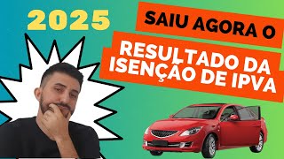 IPVA COMO CONSULTAR NO SIVEI O RESULTADO DO PEDIDO DE ISENÇÃO DE IPVA PARA PCD AUTISTA em 2025 [upl. by Hester]