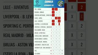 Quiniela jornada 20 Temporada 2425 167 [upl. by Oile103]