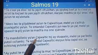 Salmos 19 yutsilal yatel Dios en Tzeltal [upl. by Llewop]