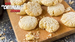 Make Keto quotOatmealquot Cookies  Keto Copycat Recipes [upl. by Notniuqal]