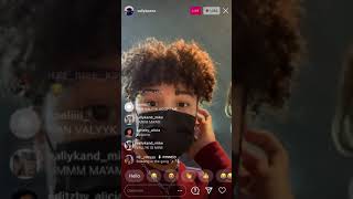 vallyk pena instagram live with realslimedupmike prisila amp victoria [upl. by Ruffin]