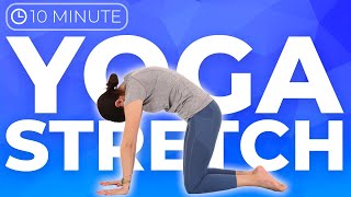 10 minute Yoga Stretch for Stress Hardship amp Trauma [upl. by Aret]