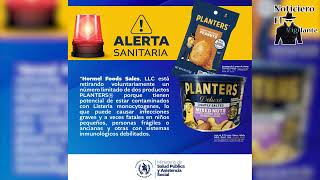 Ministerio de Salud alerta por lote de productos contaminados con bacteria [upl. by Mehala]