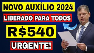 NOVO Auxílio já disponível para solicitar a bolsa de R 540 veja como fazer [upl. by Domel]