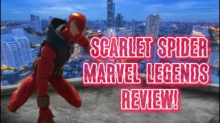 Scarlet spider action figure review [upl. by Kcirdnekal343]