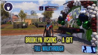 MARVELS SPIDERMAN 2  BROOKLYN VISIONS QUESTLINE  A GIFT FULL WALKTHROUGH [upl. by Ahsap828]