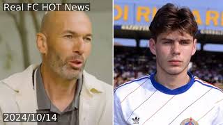 Real Madrid legend Zinedine Zidane named exMan Utd and Chelsea stars in his dream fiveaside team [upl. by Enineg555]