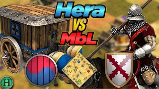 Koreans vs Burgundians  1v1 Arabia  vs MbL  AoE2 [upl. by Andaira]