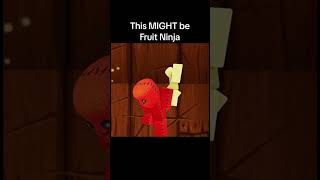 Fruit ninja 🍉 jujutsushenanigans fruitninja fyp roblox jjs robloxmemes snowmanbob24 [upl. by Esma]