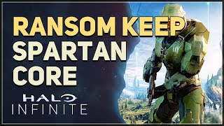 Ransom Keep Spartan Core Location Halo Infinite [upl. by Ahseet]