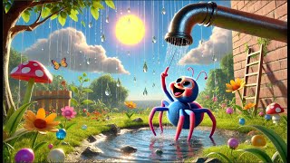 Itsy Bitsy Spider Nursery Rhymes amp Animal Songs [upl. by Enamrahs]