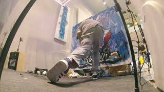 BİRİM EROL X ADDIDAS ORIGINAL X NOH RADIO LIVE PAINTING PERFORMANCE [upl. by Sonstrom209]