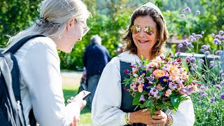 Queen Silvia marks The Day of the Elderly in Ekerö [upl. by Min37]