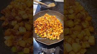 Papas con chorizo  Potato and beef chorizo hash [upl. by Arramat]