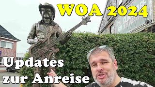 WOA 2024 Antworten auf eure Fragen und Update zur Anreise zum Wacken Open Air [upl. by Ewen]