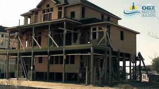 Building A New Home On The Outer Banks  Pirates Cove Marina Construction [upl. by Aranahs43]