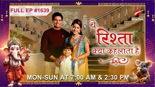 Nandinis child is named Anmol Full Episode1639Yeh Rishta Kya Kehlata Hai [upl. by Nelan]