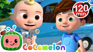 Car Wash Time with JJ  CoComelon  Animals for Kids  Sing Along Songs for Kids [upl. by Alisander]