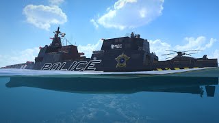 modern warship USS DDGX skin police [upl. by Ehrlich]