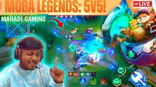 Playing Moba Legends 5v5 Gameplay 3  LIVE 🔥 mobalegends5v5india ff mahadigaming [upl. by Stimson758]