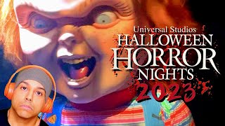 I WENT TO HALLOWEEN HORROR NIGHTS AND LOST MY VOICE LOL HHN23 [upl. by Adigun752]