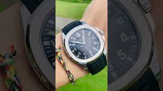 Patek Philippe Aquanaut 5167A001 wear it anytime anywhere 😃😎🥰😍 [upl. by Sutphin]