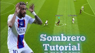 efootball 2024 mobile  sombrero skills tutorial  neymar skills tutorial  efootball2024 sombrero [upl. by Shulins]