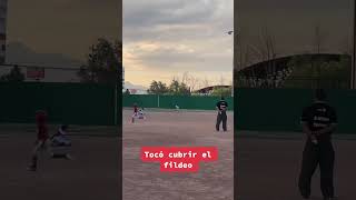 CUBRIENDO EL FILDEO JUGADA EN HOME 😱⚾️ [upl. by Isola]