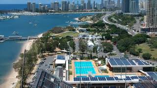 Commonwealth Games 2018  Gold Coast Aquatic Centre  Drone Footage [upl. by Rostand]