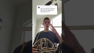 French Horn how to play more than 2 notes at once [upl. by Aisemaj484]