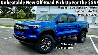 2024 Chevy Colorado ZR2 TEST DRIVEFULL REVIEW [upl. by Genna]