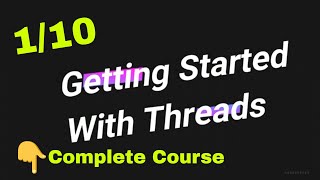 1110  Getting Started with POSIX Multi Threading on Linux  Operating system  Udemy Course [upl. by Resneps]