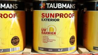 Taubmans Sunproof Exterior Paint  Features and Benefits [upl. by Llatsyrc]