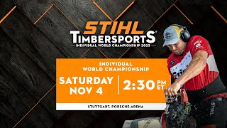 STIHL TIMBERSPORTS® 2023 Individual World Championship [upl. by Atiluj]