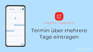 Termin über mehrere Tage eintragen  OnePlus Android 14  OxygenOS 14 [upl. by Heinrike]