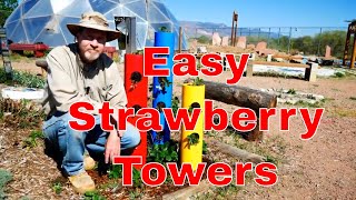 How to Make Strawberry Towers [upl. by Santoro]