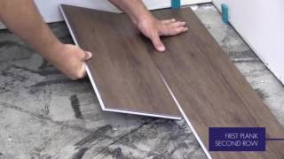 How to Install Metroflor Engage Genesis Luxury Vinyl [upl. by Gnivre]