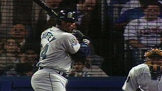 1995 ALDS Gm1 Ken Griffey Jr blasts two home runs [upl. by Katzman]