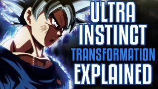 Ultra Instinct Transformation Explained [upl. by Aylward]