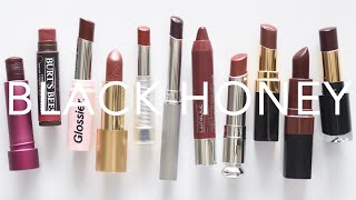 Clinique Black Honey  Testing Dupes and Similar Sheer Lipstick Shades  AD [upl. by Mccowyn]