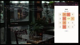 ASMR Programming  Coding 2048  No Talking  JavaScript HTML CSS [upl. by Nyre]