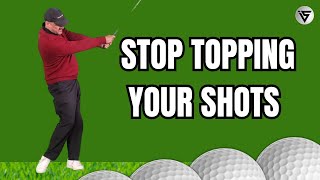 How To Stop Topping The Golf Ball [upl. by Notgnirrac]