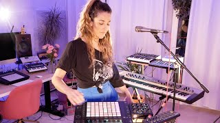 Ableton Live Performance with Roland SE02 BOSS Ve500 and Lumi Keys  ABXY [upl. by Aneres]