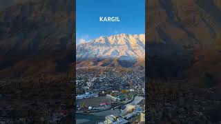 A Bird eye view of Kargil Ladakh ❤️ arijitsingh explore himalayas nature kargil magical [upl. by Erica983]