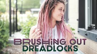 How To Brush Out Dreadlocks [upl. by Athey]