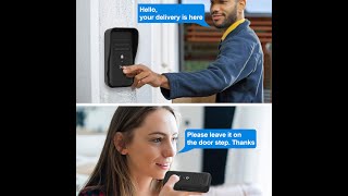 HI03 Wireless Intercom Wireless doorphone voice intercom DAYTECH [upl. by Jocelyn]